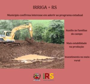 Município anuncia encaminhamentos à programa estadual de incentivo à construção de microaçudes